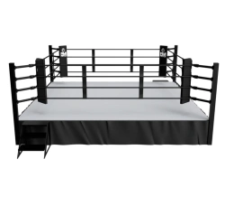 Boxing Ring on Platform for Martial Arts