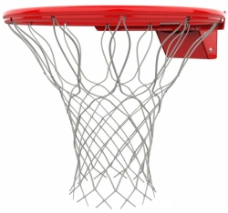 Durable Basketball Net, 450mm Diameter, 6mm Thickness