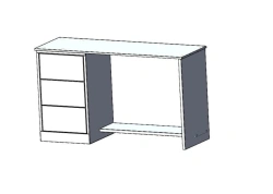 Wooden Mechanic Workbench for Automotive Repairs