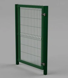 3D URAL 150 Zinc Gate with Polymer Coating
