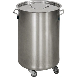 Waste Bin Trolley for Solid Waste Management, 50L Capacity