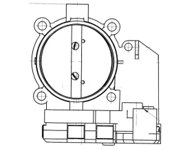 Engine Throttle Valve for Kamaz