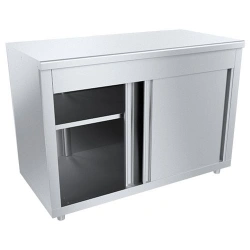 Compact Folding Table with Sliding Doors SROb-K-10/6