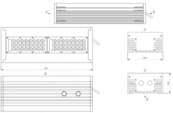 LED Street Console Light DKU URAL-SP 08-170-40-Sh1 UHL1