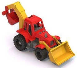 Multifunctional "Izhora" Tractor with Grader and Bucket