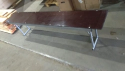 Folding Bench with Frame and Seat (1800X300) DSEA.213-08.02.0000