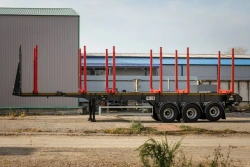 Sliding or Fixed Log Transport Semi-Trailer SAV 93183C