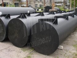 Polymer Pipe Pontoon MPM for Floating Structures