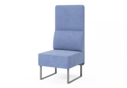 Armchair without Armrests L7-1D2 for Home and Public Spaces