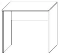 Medical Institution Writing Desk - Professional Office Furniture