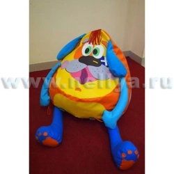 Round Pouf with Granules "Nellya" - D 70 cm