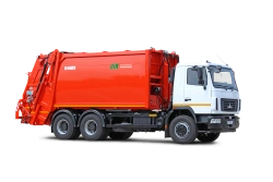 Rear-Loading Garbage Truck Model KO-440M20 on MAZ-6312S3/S5 Chassis