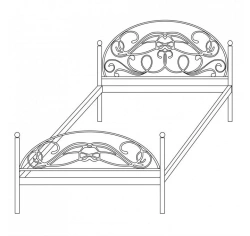 Durable Metal Bed Frame for Enhanced Support