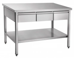 STN-7 Wall-Mounted Table with Drawer Unit