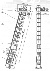 Special Inclined Elevator for Transporting Coal and Enrichment Products ESN6-MK