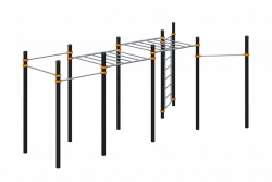 Romana 501-01.54.01 Workout Equipment for Outdoor Fitness