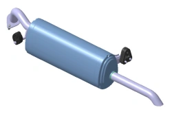 Complete Rear Exhaust Muffler Assembly for HCR, FB - Part Number 28710-H5100