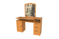 KM-17 Vanity Table with MDF Frame and HDF Inlay