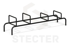 Workout Bench with Supports for Exercise