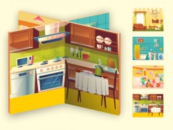 4-in-1 Role-Playing Game Panel - MY APARTMENT