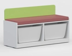 Toy Storage Sofa "Nevalyashki" for Nurseries