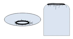 Medical/Surgical Disposable PE Tube Cover 40-60 Micron