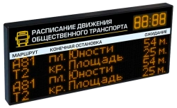 ITLINE™ Electronic Arrival Display TO1-128x4