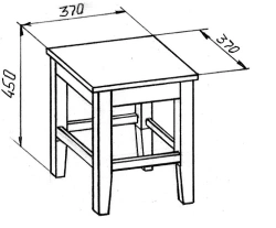TB-2 Stool - Durable and Lightweight Design
