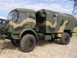 Cargo-Passenger Vehicle GPA-4350 on KAMAZ-4350 Chassis