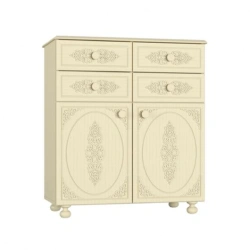 Functional Wooden Bedroom Nightstand "Assol" AS-18