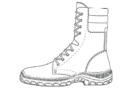Leather High-Top Safety Boots for Men with Puncture-Resistant Kevlar Insole BV Model