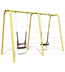 Double Mixed Swing Set Romana 108.55.00-02