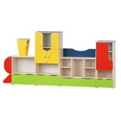 Toy Storage Wall "Train-2