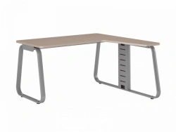 Small Right Workstation with Rounded Corners, Art. JNO111DX