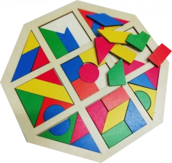 Geometry Shape Insertion Frame - Educational Toy