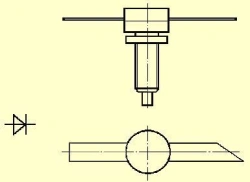 Microwave Switching Diode 2A537A
