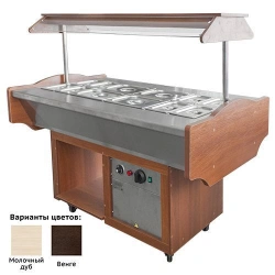 Two-Dish Buffet Warmer with 12 GN Containers MEP-2B-SC