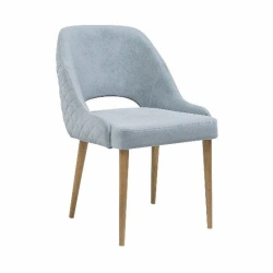 Soft Mila Chair with Wooden Frame