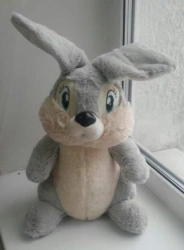 Soft Stuffed Bunny Toy "Klepa" 51cm