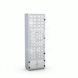 Subscriber Cabinet Series 1274 for Secure Document Storage