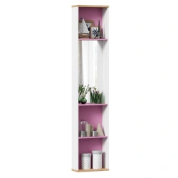 Urban LD.528080.000 Shelf with Mirror (White/Pink)
