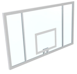 Durable Basketball Backboard for Outdoor and Indoor Use