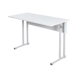 Student Desk with Wooden Top and Metal Frame (Square Tube)