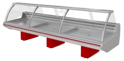 Universal Refrigerated Display Case "Fish-on-Ice" Parabel VHXl-0.937