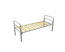 Single Metal Bed "P-shaped" Model K640.O