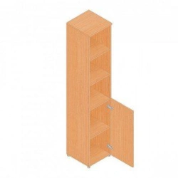 Narrow Electric Cabinet with Hinged Door, Model EL.106.12.00-15