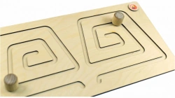 Trapezium Hemisphere Board with Stylus and Removable Sticks