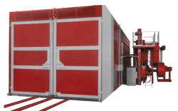 Large-Scale Shot Blasting Cleaning Chamber KDO Series