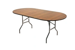 Oval Folding Table C2.209-75 RTD, 2000x900mm