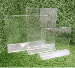 Plastic Menu Holder "Sfera" for Informational Display